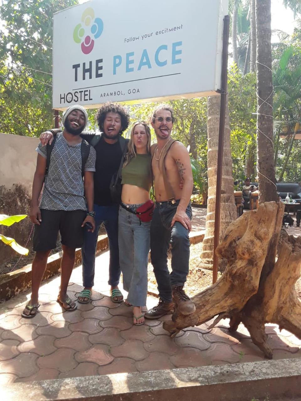 The Peace Hostel - Arambol, Goa Eksteriør bilde
